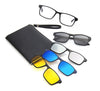 Image of Gafas 5 En 1 Intercambiables + Filtros 400uv