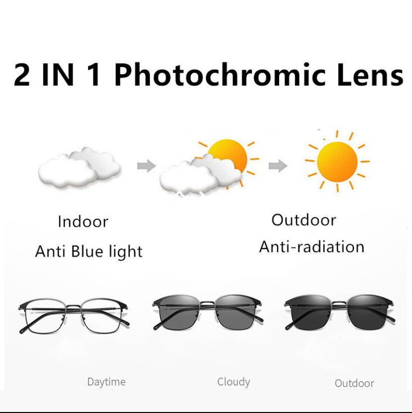 Gafas Fotocromaticas F4 + Filtro UV 400 – Guibey