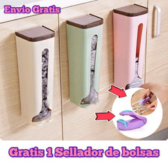 Dispensador De Bolsas + Sellado De Bolsas Gratis