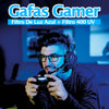 Image of Gafas Gamer Filtro De Luz Azul  + Filtro 400 Uv