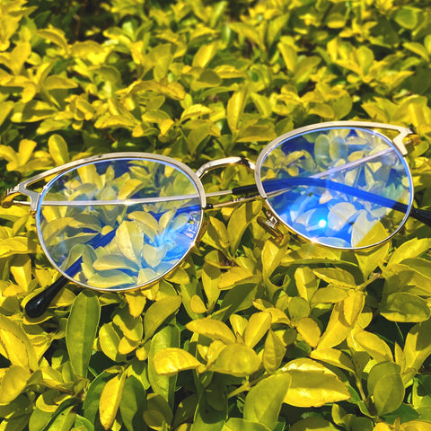 Coleccion Metalica - Gafas Con Filtro De Luz Azul + 400 UV